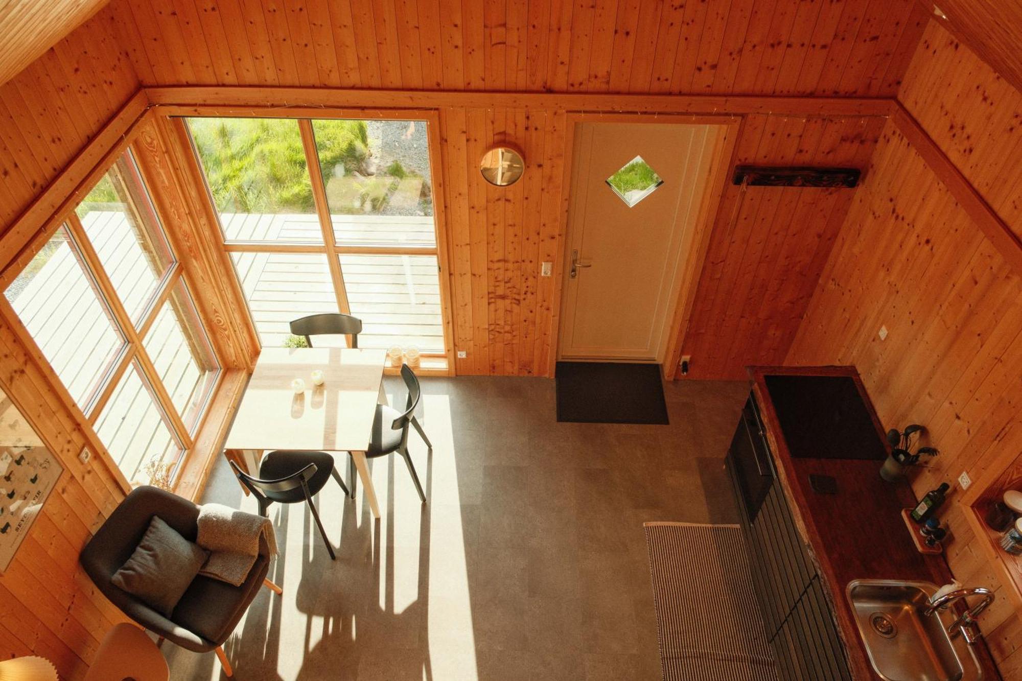 Mulafossur Cottages By Famous Waterfall In Gasadalur Buitenkant foto