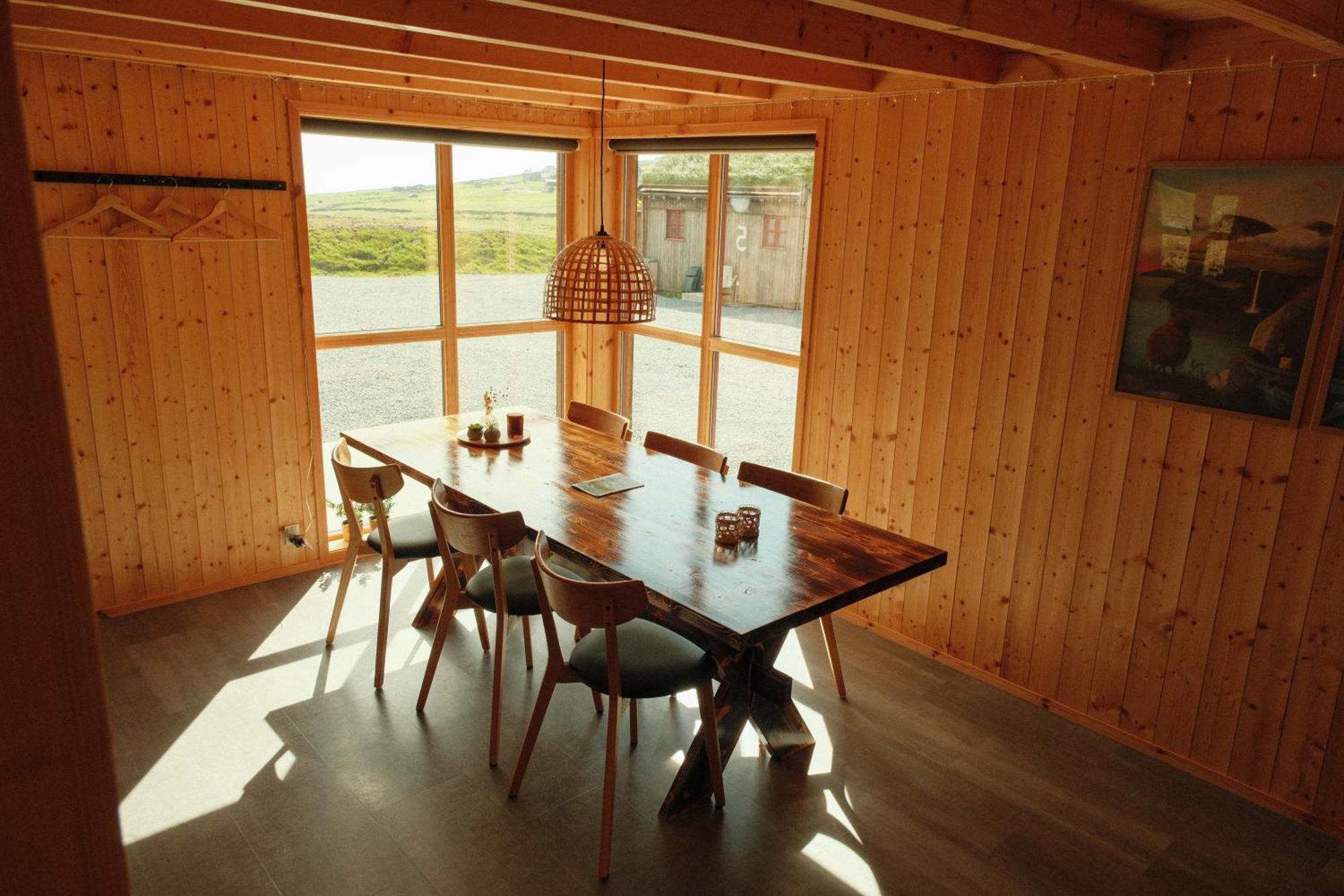 Mulafossur Cottages By Famous Waterfall In Gasadalur Buitenkant foto